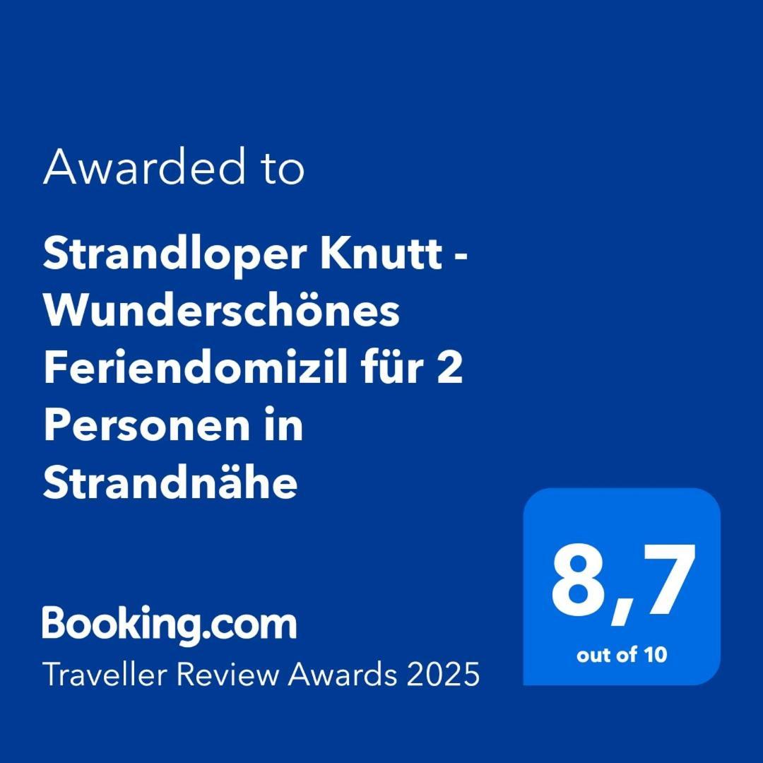 Strandloper Knutt - Wunderschoenes Feriendomizil Fuer 2 Personen In Strandnaehe Wangerooge Eksteriør billede